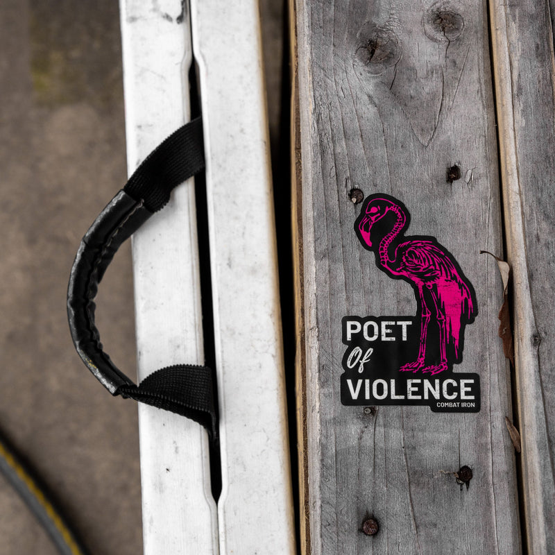 Load image into Gallery viewer, Poet Of Violence Decal
