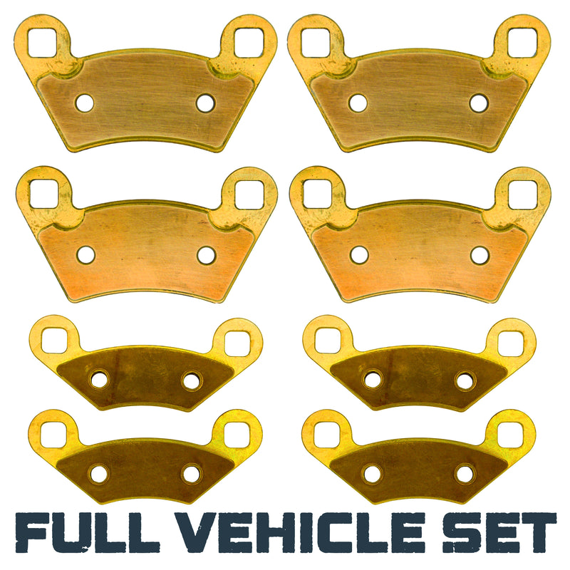 Load image into Gallery viewer, Polaris Sportsman ACE 500/570 2017-2019 Brass Brake Pad Set
