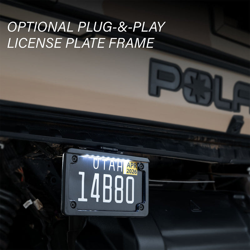 Load image into Gallery viewer, POLARIS XEPEDITION ADV LICENSE PLATE FRAME
