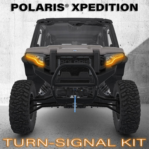 Turn-Signal Plug-&-Play Kit | 2024-2026 Polaris Xpedition | Sequential Front LED Lights w/Taillight Integration