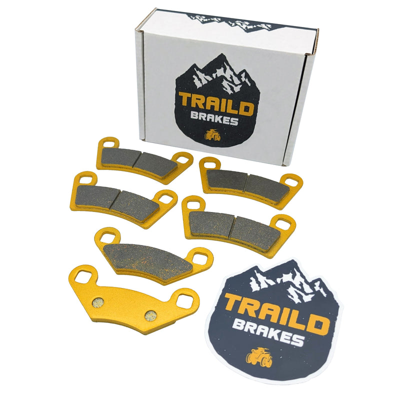 Load image into Gallery viewer, Polaris Outlaw 450/525 2008-2011 Ceramic Brake Pad Set
