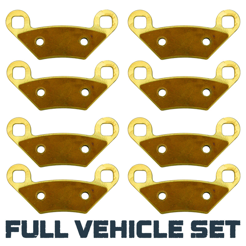 Load image into Gallery viewer, Polaris Scrambler XP 1000 2014-2018 Brass Brake Pad Set
