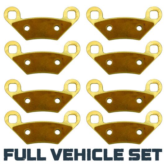 Polaris Scrambler XP 1000 2014-2018 Brass Brake Pad Set