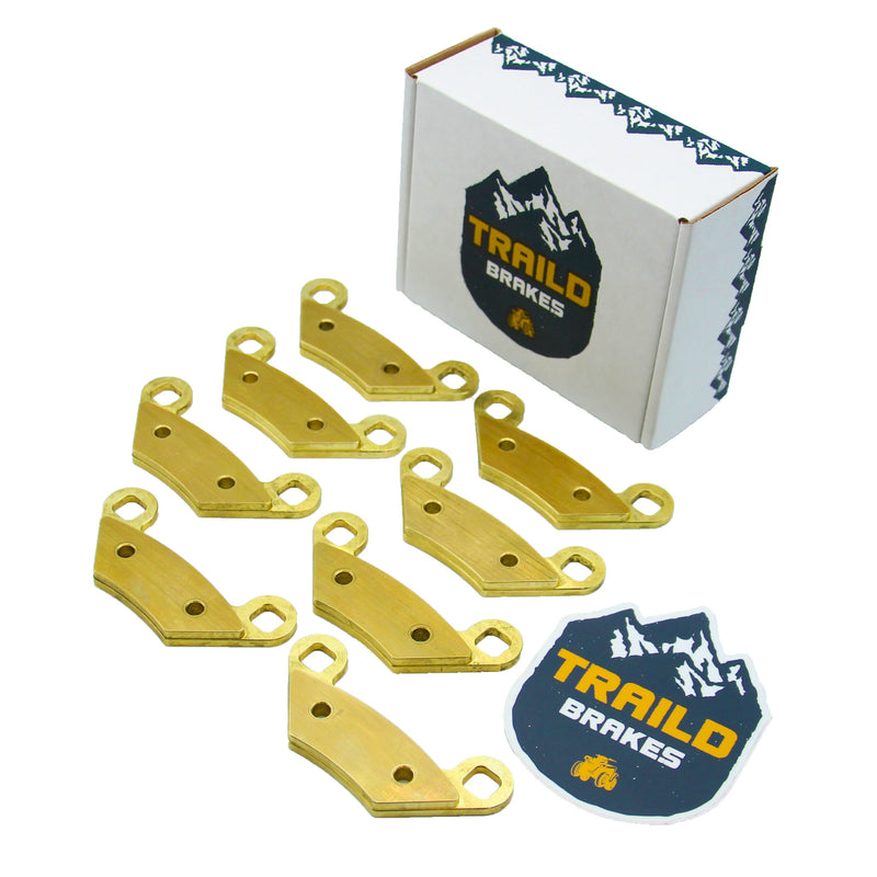 Load image into Gallery viewer, Polaris Scrambler XP 1000 2014-2018 Brass Brake Pad Set
