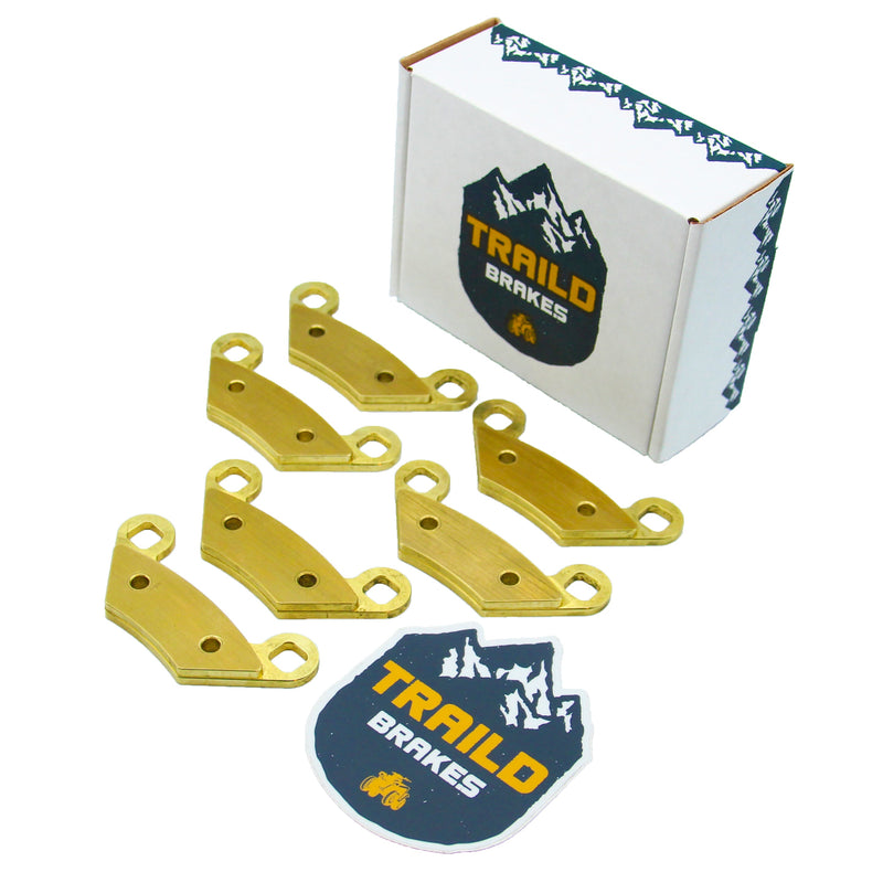 Load image into Gallery viewer, Polaris Sportsman 850/570/550/450 2009-2026 Brass Brake Pad Set
