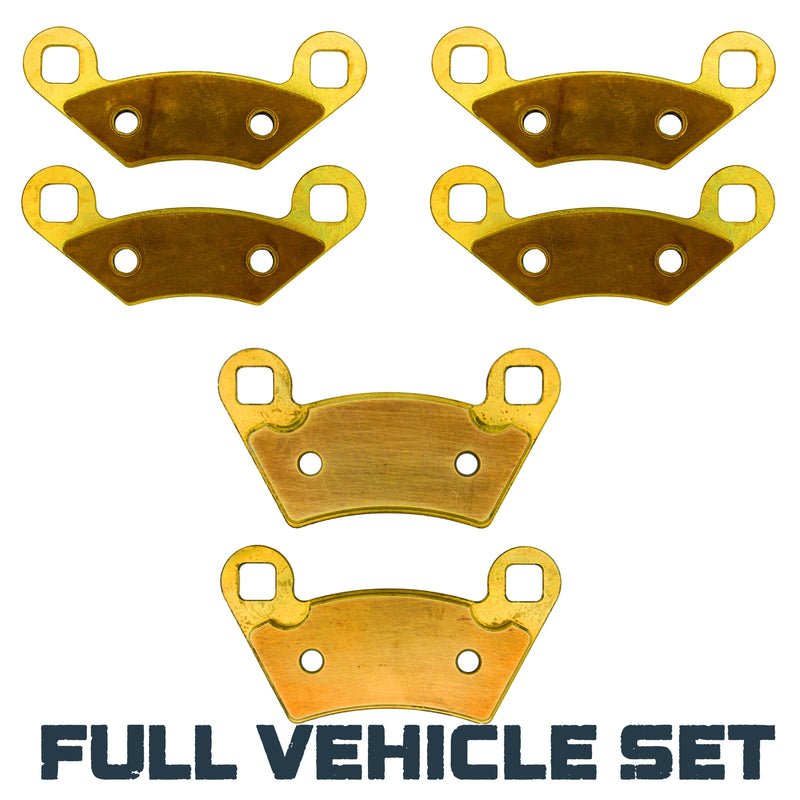 Load image into Gallery viewer, Polaris Sportsman Touring 500 HO 2010-2013 Brass Brake Pad Set
