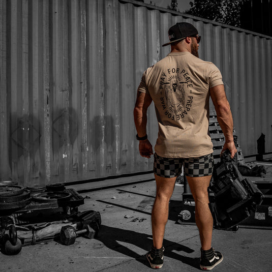 Pray For Peace. Prepare For War. Men's T-Shirt