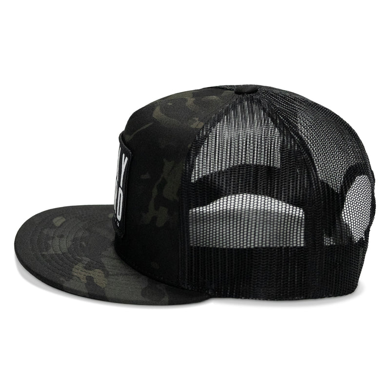 Load image into Gallery viewer, Pray Hard Patch Flatbill Hat
