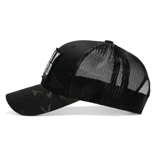 Pray Hard Patch Snapback Hat