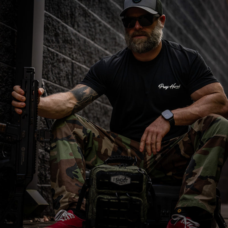 Load image into Gallery viewer, Pray Hard Men's T-Shirt
