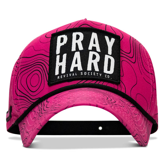 Pray Hard Patch Waterproof Weekender Snapback
