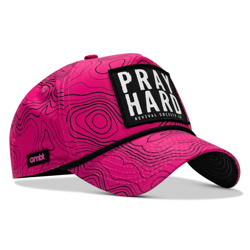 Load image into Gallery viewer, Pray Hard Patch Waterproof Weekender Snapback
