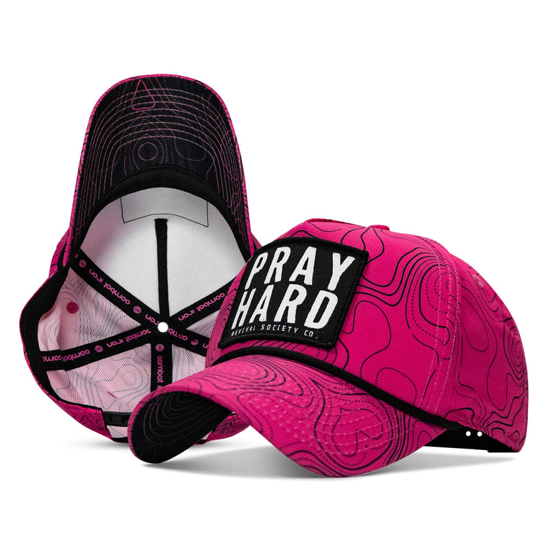 Load image into Gallery viewer, Pray Hard Patch Waterproof Weekender Snapback
