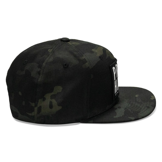 Pray Hard Patch Flatbill Hat