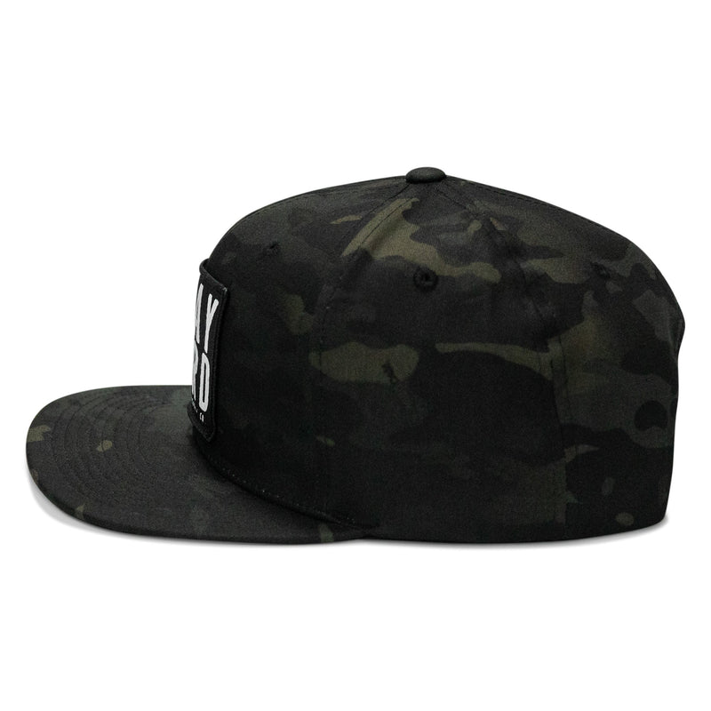 Load image into Gallery viewer, Pray Hard Patch Flatbill Hat
