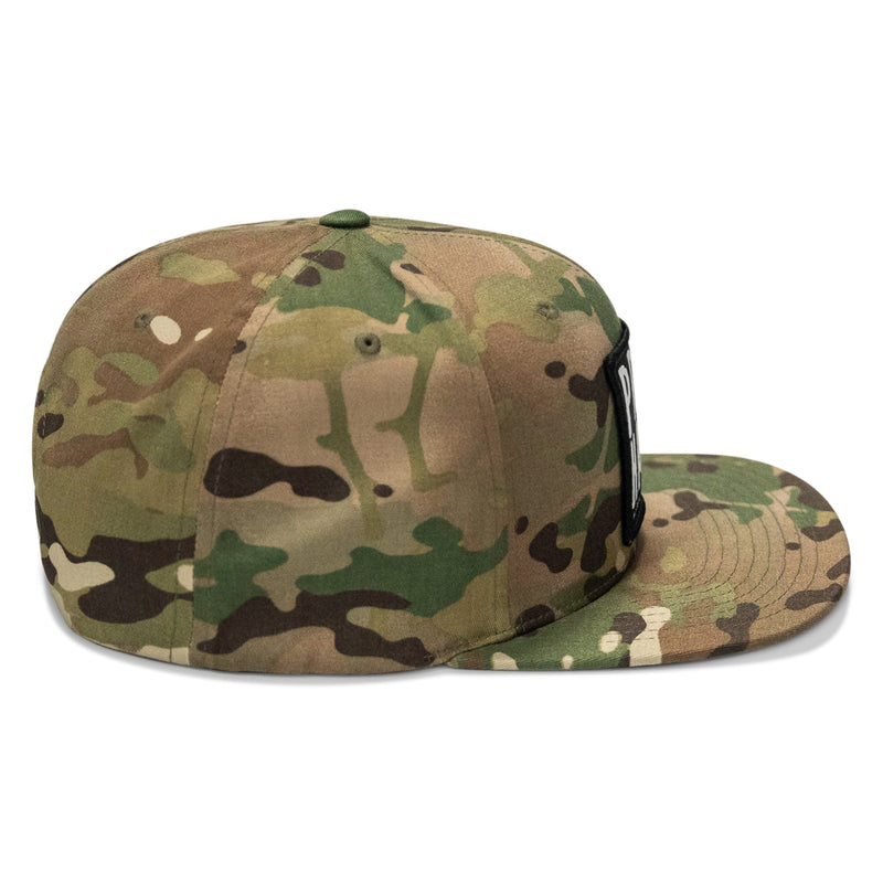 Load image into Gallery viewer, Pray Hard Patch Flatbill Hat

