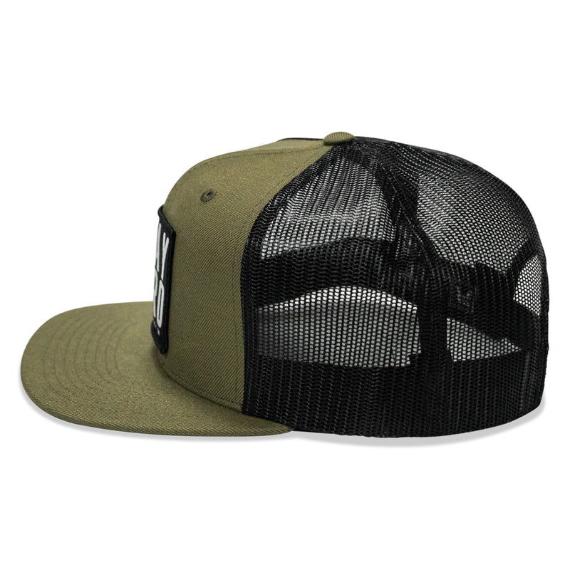 Load image into Gallery viewer, Pray Hard Patch Flatbill Hat
