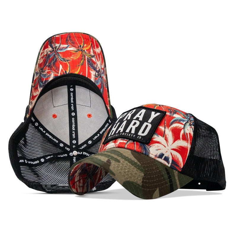 Load image into Gallery viewer, Pray Hard Patch Original Ripstop Snapback Hat
