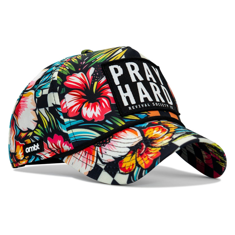 Load image into Gallery viewer, Pray Hard Patch Waterproof Weekender Snapback
