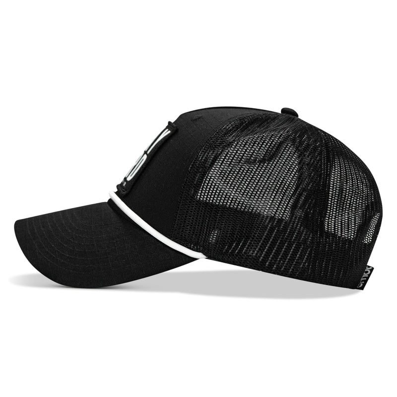 Load image into Gallery viewer, Pray Hard Patch Rope Snapback Hat
