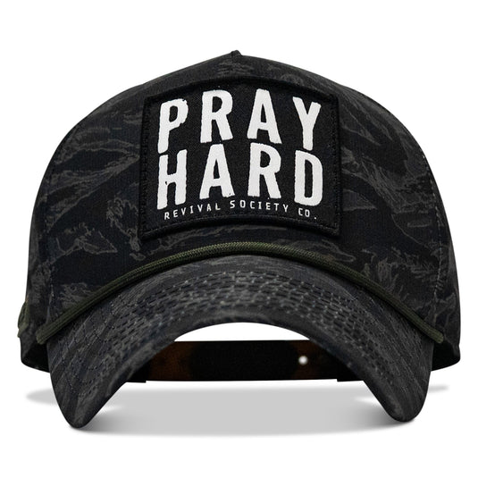Pray Hard Patch Waterproof Weekender Snapback