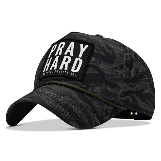 Pray Hard Patch Waterproof Weekender Snapback
