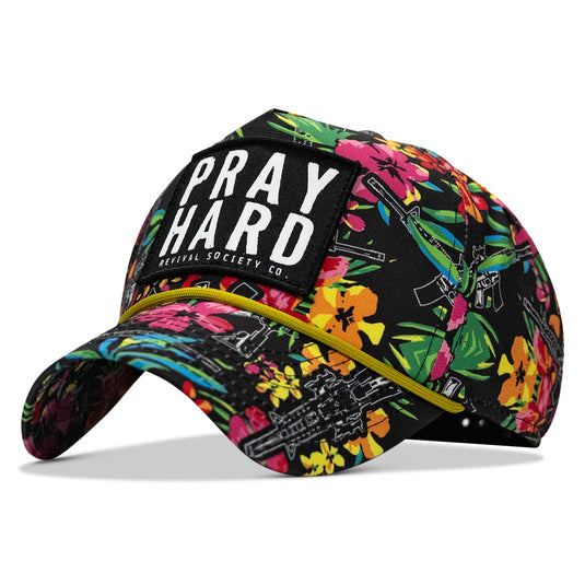 Pray Hard Patch Waterproof Weekender Snapback