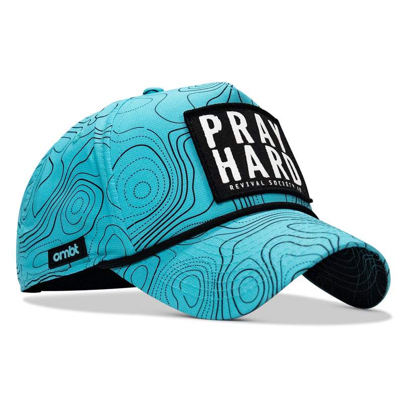 Load image into Gallery viewer, Pray Hard Patch Waterproof Weekender Snapback
