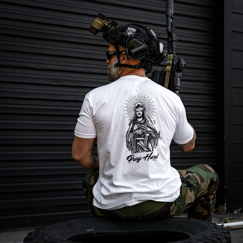 Load image into Gallery viewer, Pray Hard Men's T-Shirt
