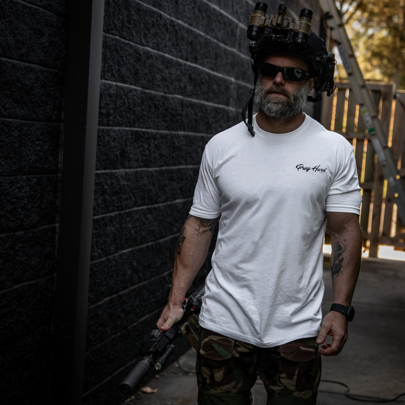 Load image into Gallery viewer, Pray Hard Men's T-Shirt
