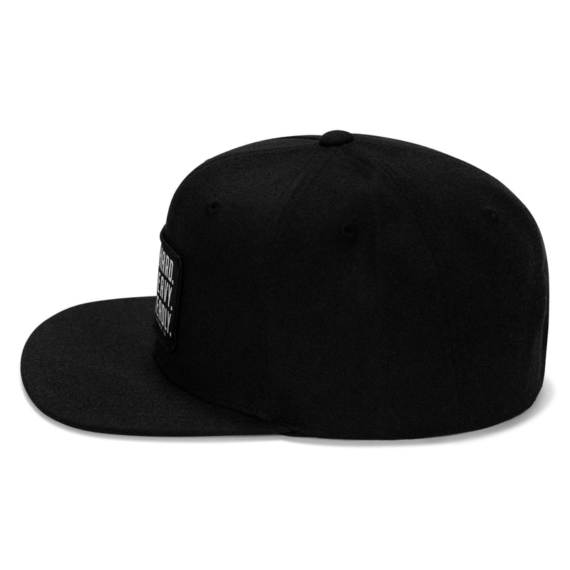 Load image into Gallery viewer, Pray Hard. Lift Heavy. Stay Deadly Patch Flatbill Hat
