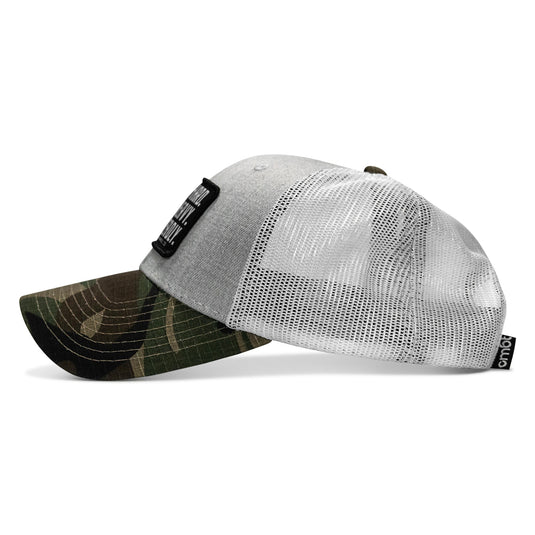 Pray Hard. Lift Heavy. Stay Deadly. Patch Snapback
