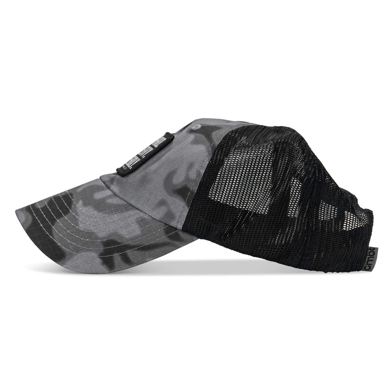 Load image into Gallery viewer, Pray Hard. Lift Heavy. Stay Deadly. Patch Tactical Ripstop Mesh Snapback Hat
