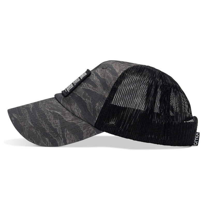 Load image into Gallery viewer, Pray Hard. Lift Heavy. Stay Deadly. Patch Tactical Ripstop Mesh Snapback Hat
