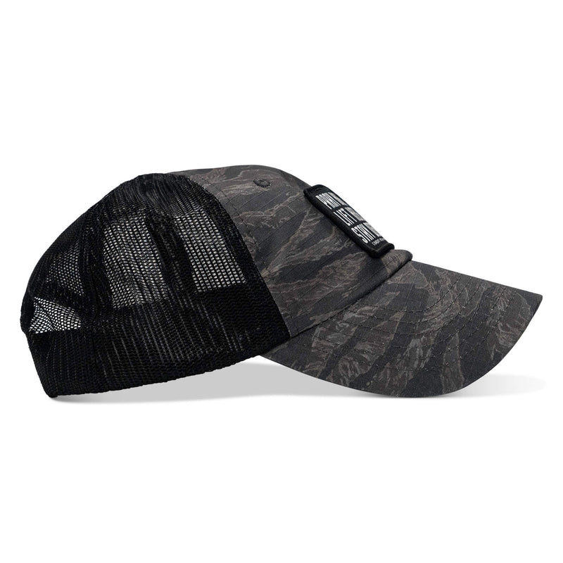Load image into Gallery viewer, Pray Hard. Lift Heavy. Stay Deadly. Patch Tactical Ripstop Mesh Snapback Hat
