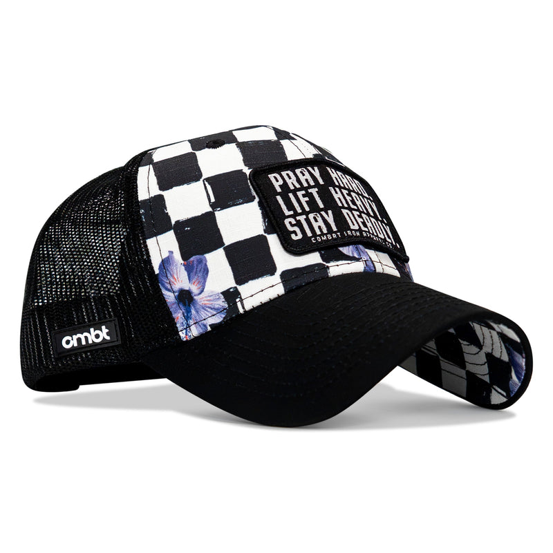 Load image into Gallery viewer, Pray Hard. Lift Heavy. Stay Deadly. Patch Original Ripstop Snapback Hat
