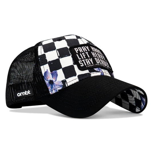 Pray Hard. Lift Heavy. Stay Deadly. Patch Original Ripstop Snapback Hat