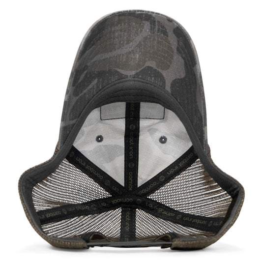 Pray Hard. Lift Heavy. Stay Deadly. Patch Tactical Ripstop Mesh Snapback Hat