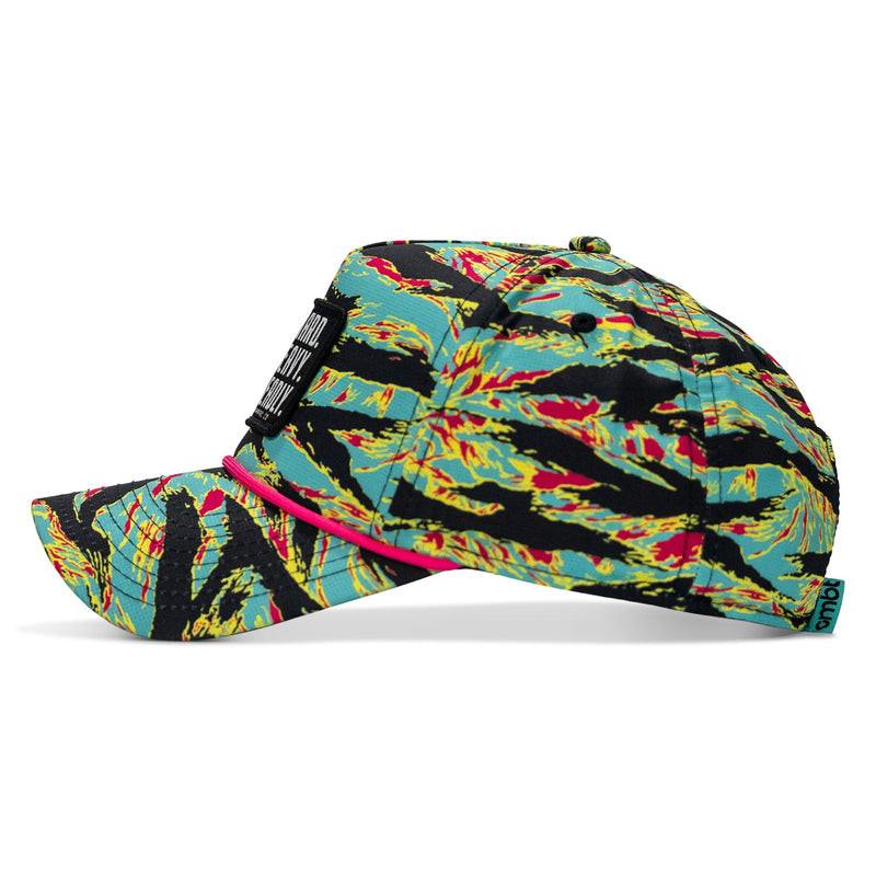 Load image into Gallery viewer, Pray Hard. Lift Heavy. Stay Deadly. Patch Waterproof Weekender Snapback
