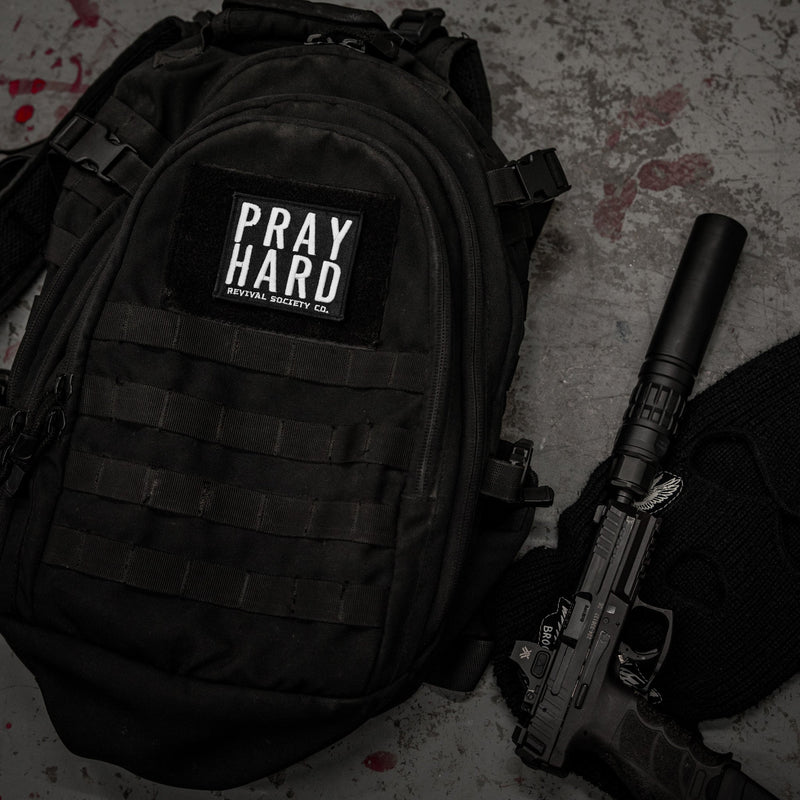Load image into Gallery viewer, Pray Hard Velcro Patch
