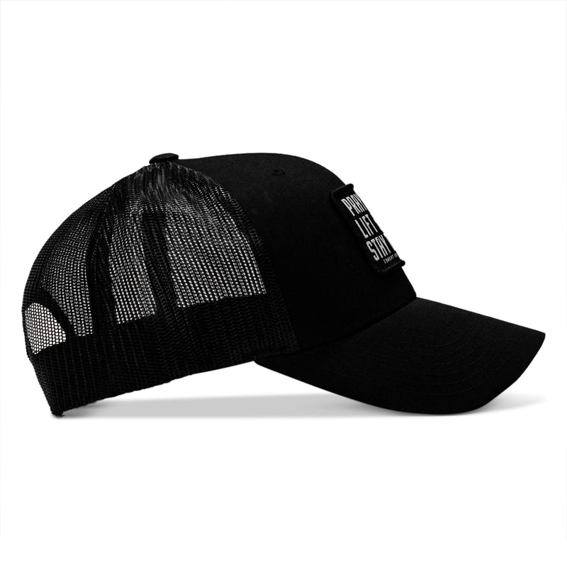 Load image into Gallery viewer, Pray Hard. Lift Heavy. Stay Deadly. Patch Snapback
