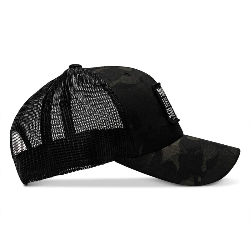 Load image into Gallery viewer, Pray Hard. Lift Heavy. Stay Deadly. Patch Snapback
