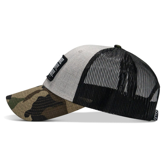 Pray Hard. Lift Heavy. Stay Deadly. Patch Snapback