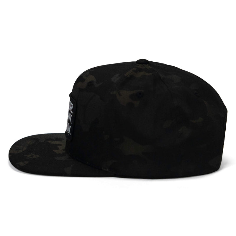 Load image into Gallery viewer, Pray Hard. Lift Heavy. Stay Deadly. Flat Bill SnapBack Hat
