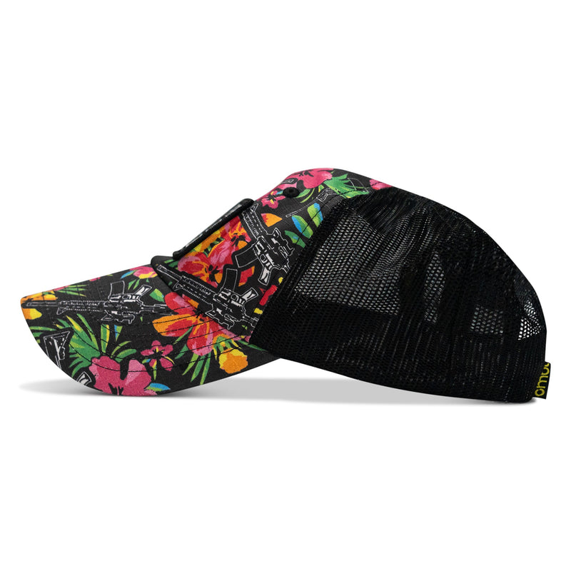 Load image into Gallery viewer, Pray Hard. Lift Heavy. Stay Deadly. Patch Tactical Ripstop Mesh Snapback Hat
