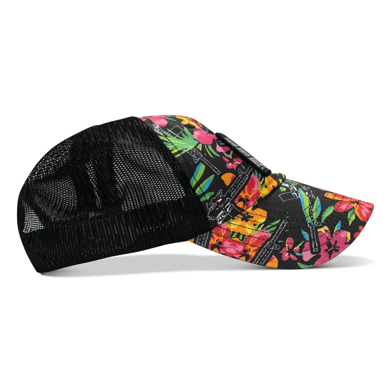 Load image into Gallery viewer, Pray Hard. Lift Heavy. Stay Deadly. Patch Tactical Ripstop Mesh Snapback Hat
