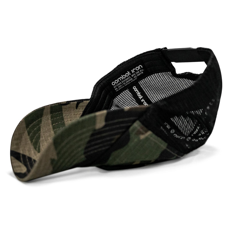 Load image into Gallery viewer, Pray Hard. Lift Heavy. Stay Deadly. Patch Tactical Ripstop Mesh Snapback Hat
