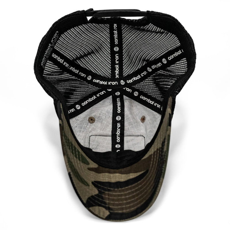 Load image into Gallery viewer, Pray Hard. Lift Heavy. Stay Deadly. Patch Tactical Ripstop Mesh Snapback Hat
