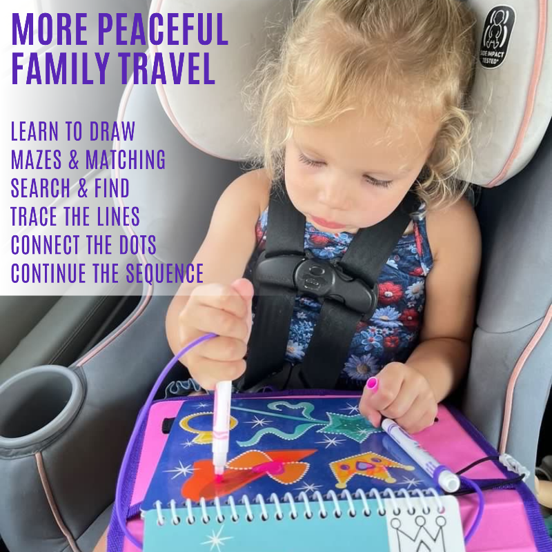 Load image into Gallery viewer, Totebook Kids Dry Erase Travel Activity Book

