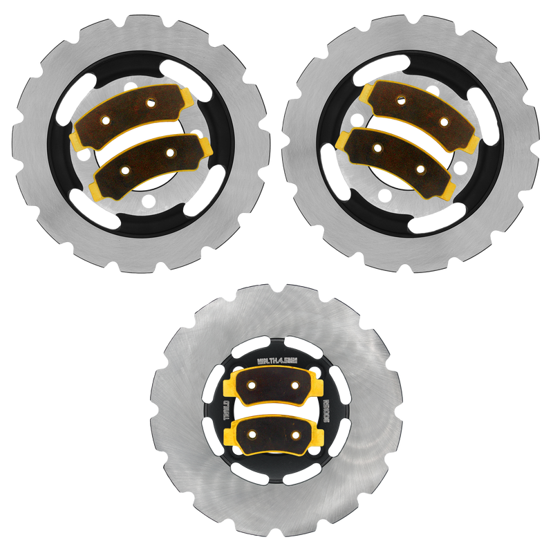 Load image into Gallery viewer, CFMoto CForce 400/500 2023-2026 Ridge Rider Rotor and Brake Pad Kit
